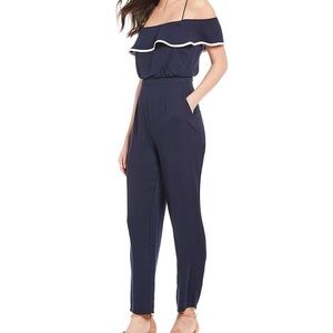 Vince Camuto Ruffled Off-Shoulder jumpsuit
